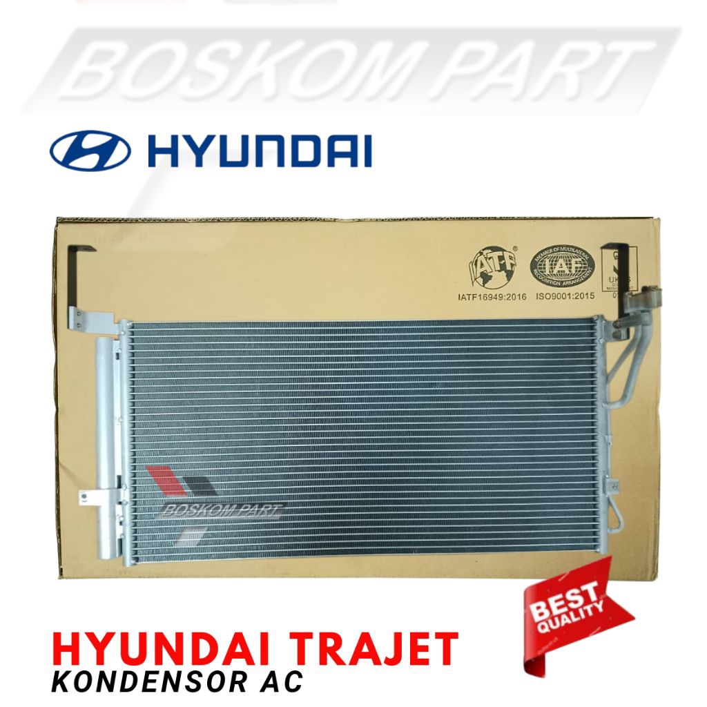 Kondensor Ac Hyundai Trajet Condensor Trajet All Type Mobil Hyundai Qualitas Best Oem