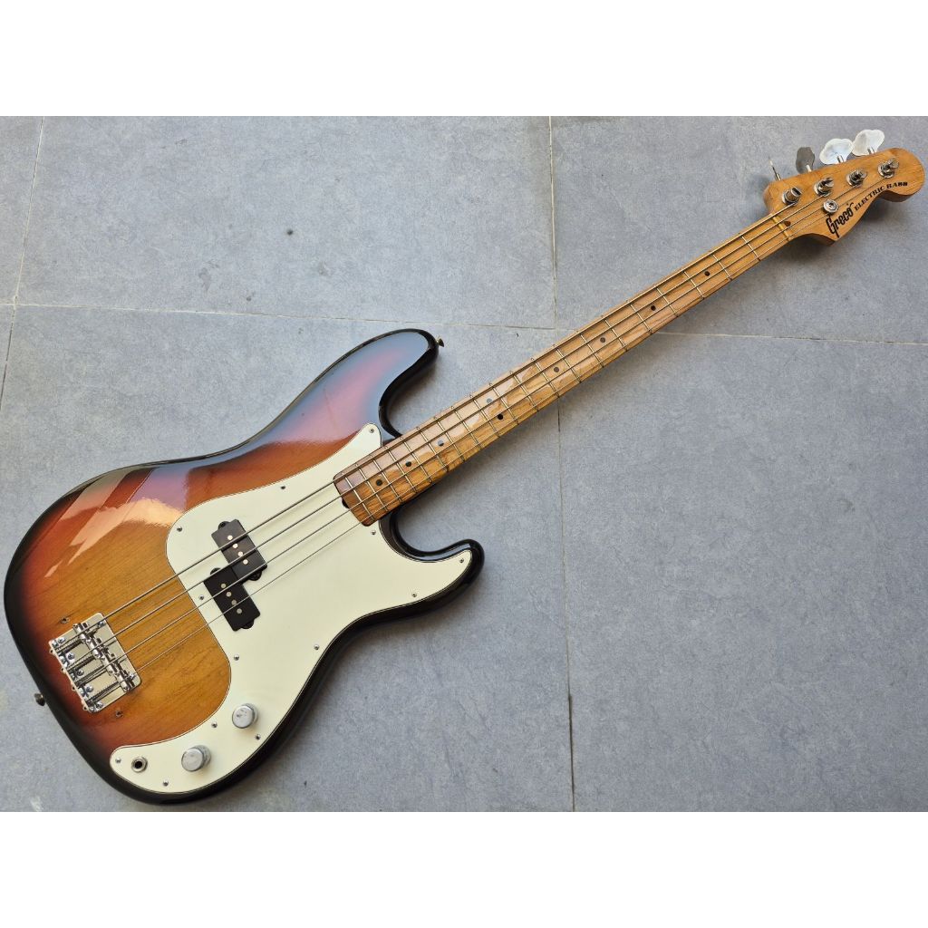 vintage precision bass Greco PB-500 Japan 1976 lawsuit era