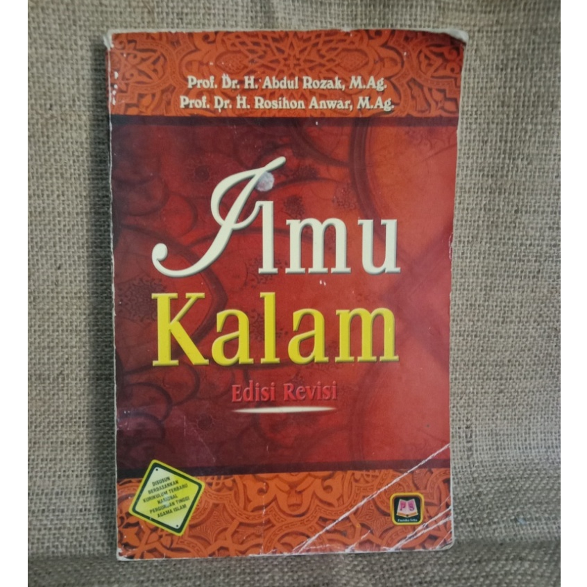 [ORI Preloved] ILMU KALAM - Prof.Dr.H. Abdul Rozak, M.Ag & Prof.Dr.H. Rosihon Anwar, M.Ag