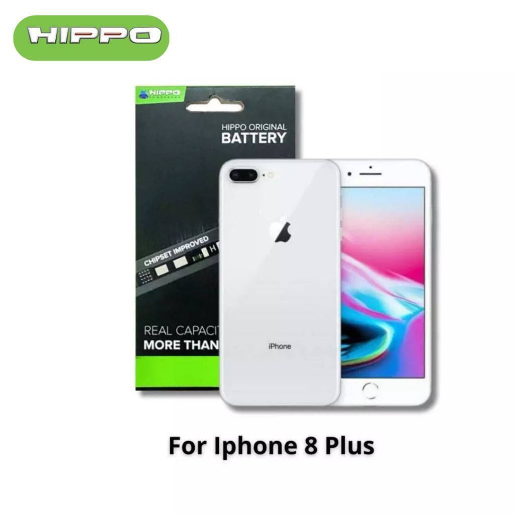 Hippo Baterai Baterry 100% ORI Baterai iPhone 8 Plus Original 2960MAh Original Batere Premium Batu B