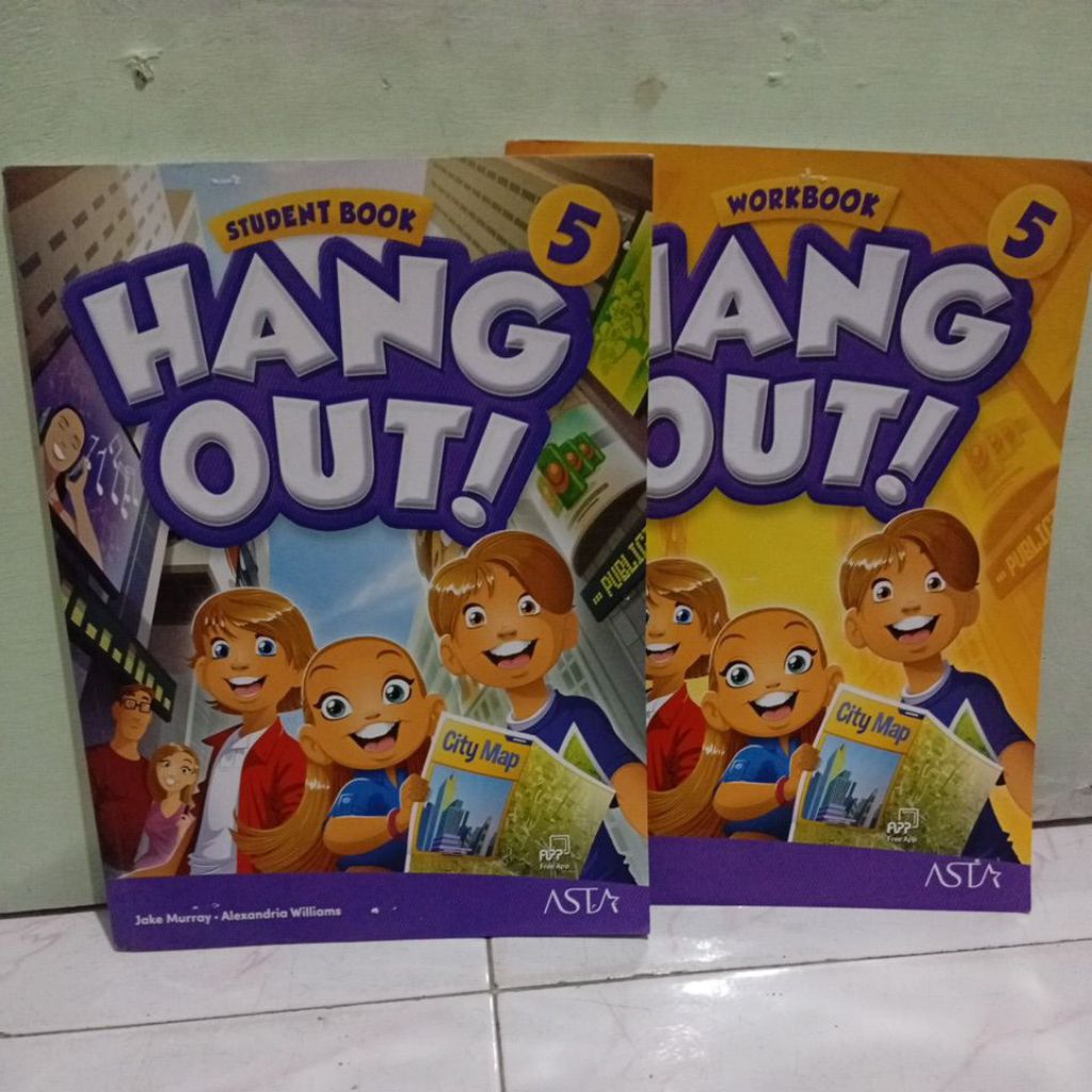 Hang Out 5 student Book & workbook original