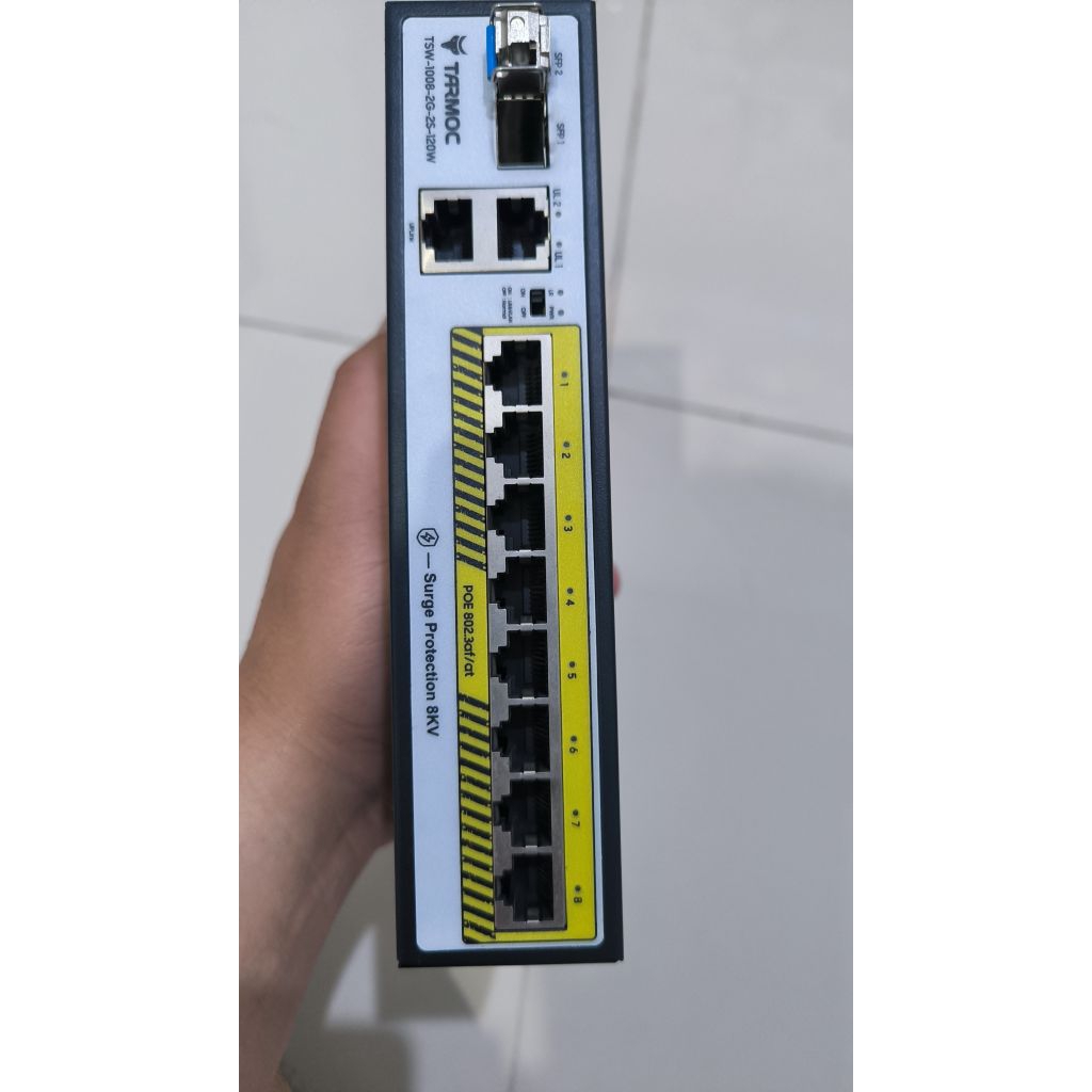 POE Switch TSW-1008-2G-2S-120W