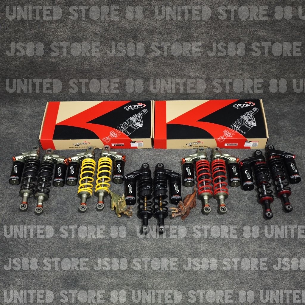 SHOCK BREAKER ORIGINAL KTC RACING GUFO 280MM 320MM 340MM TABUNG ATAS RX KING MEGA PRO CB 150 TIGER W