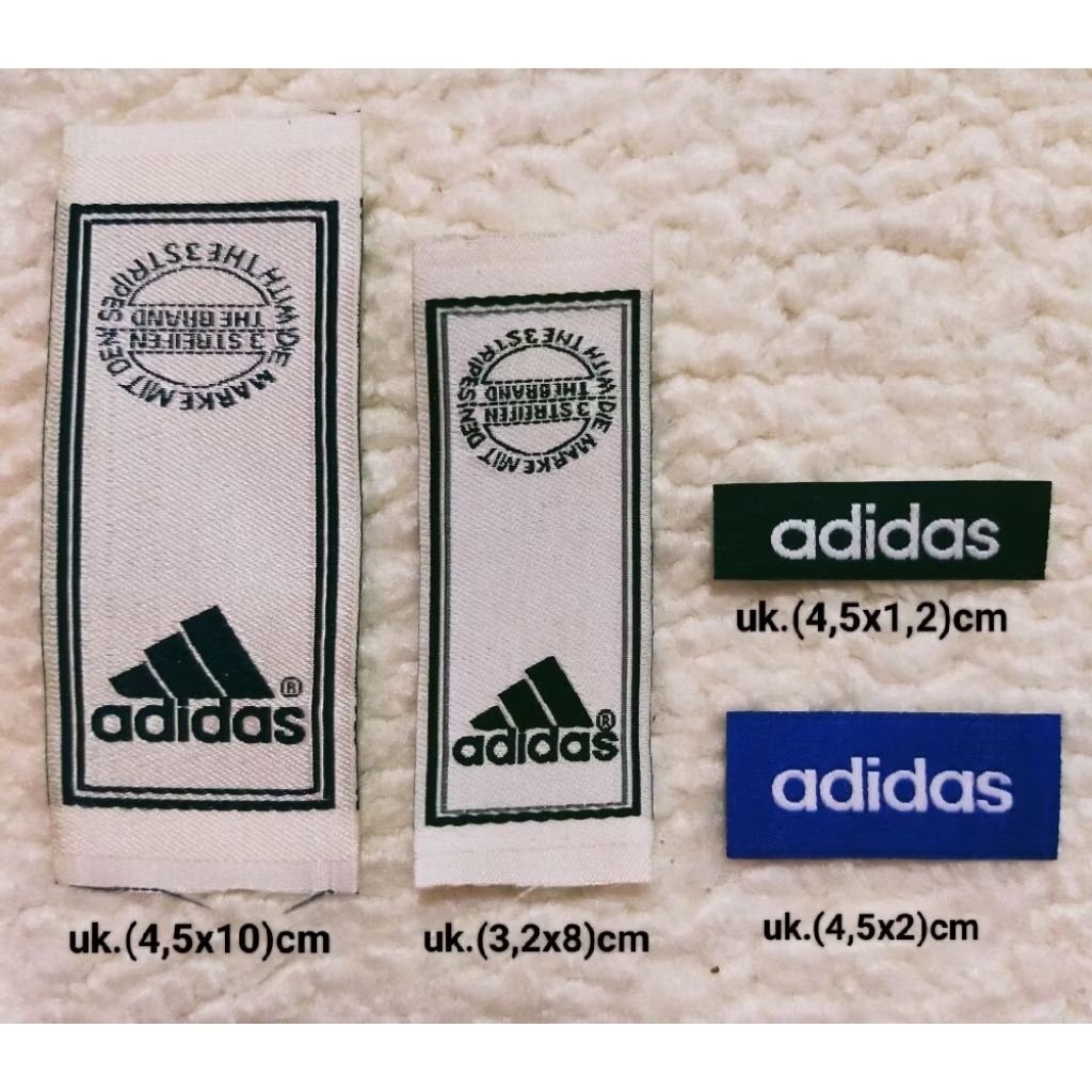 tag label adidas label tag