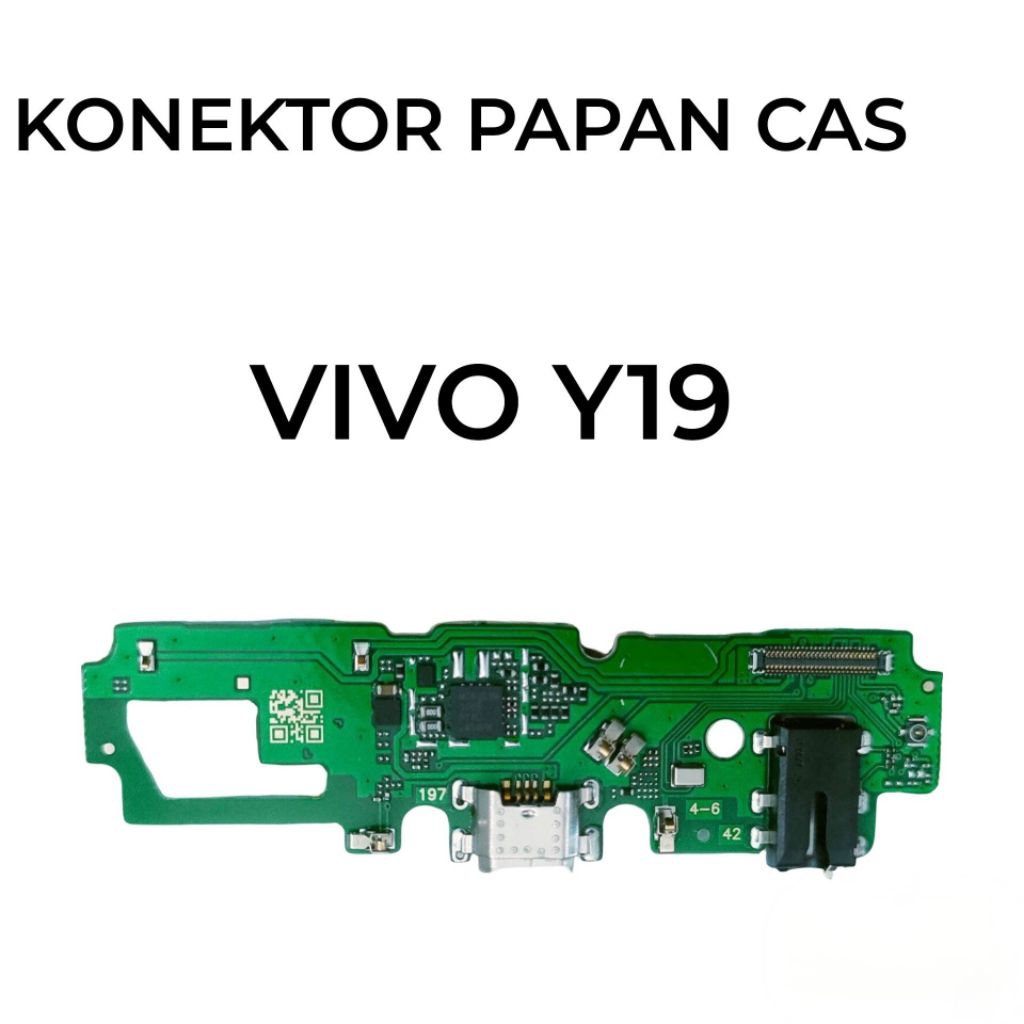 konoktor cas charger vivo y19 original