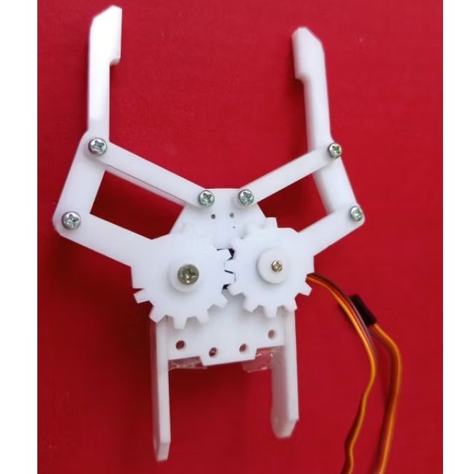 Gripper Servo robot transporter Penjepit capit robot line follower plus 1 servo Sg90 acrylic