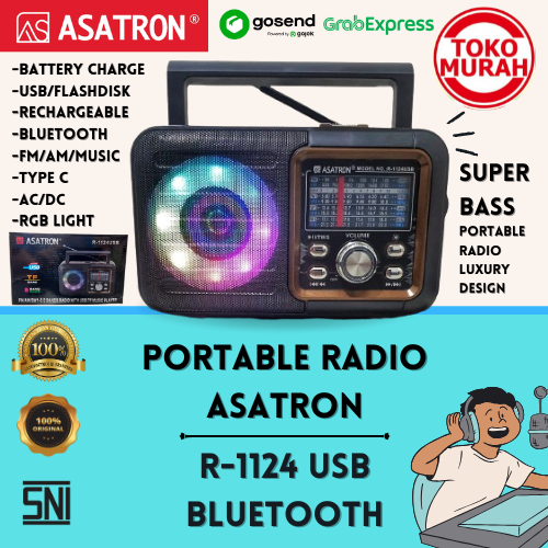 asatron 1124 Radio Portabel