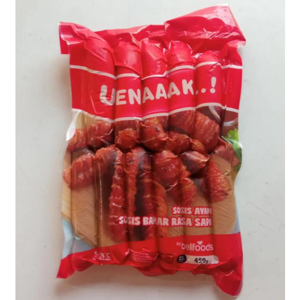 Belfoods Sosis Ayam Bakar Rasa Sapi
