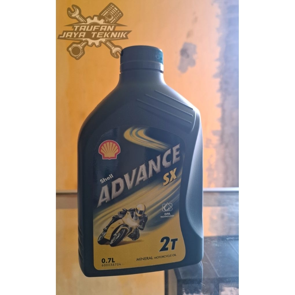OLI SAMPING 2T SHELL ADVANCE SX 100% ORIGINAL