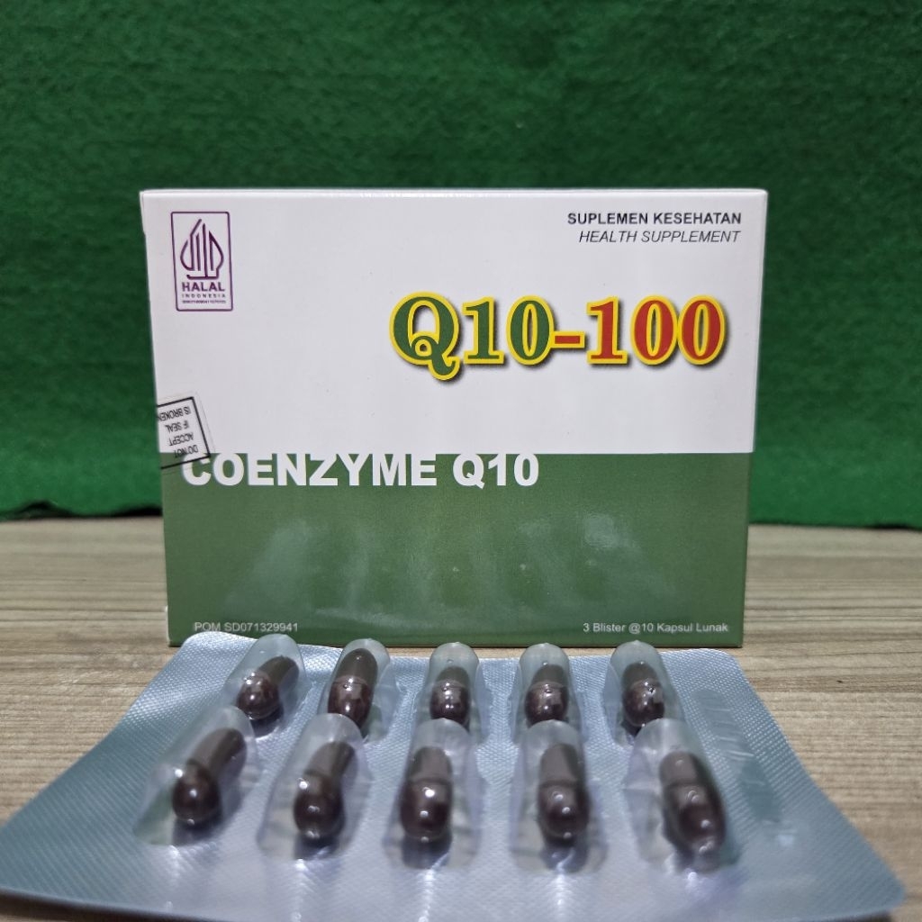Q10-100 blister suplemen