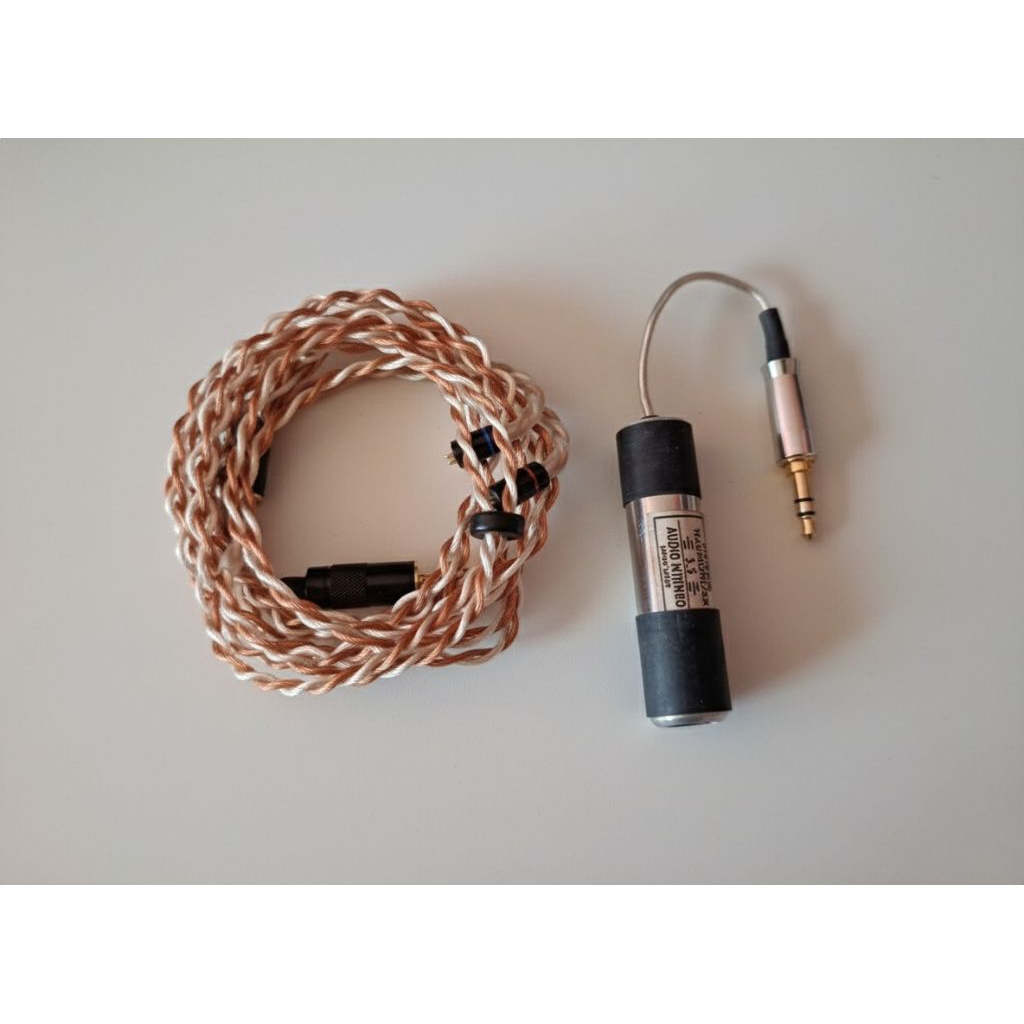 silver harmonizer 3.5mm bonus iem kabel balance custom 4.4mm