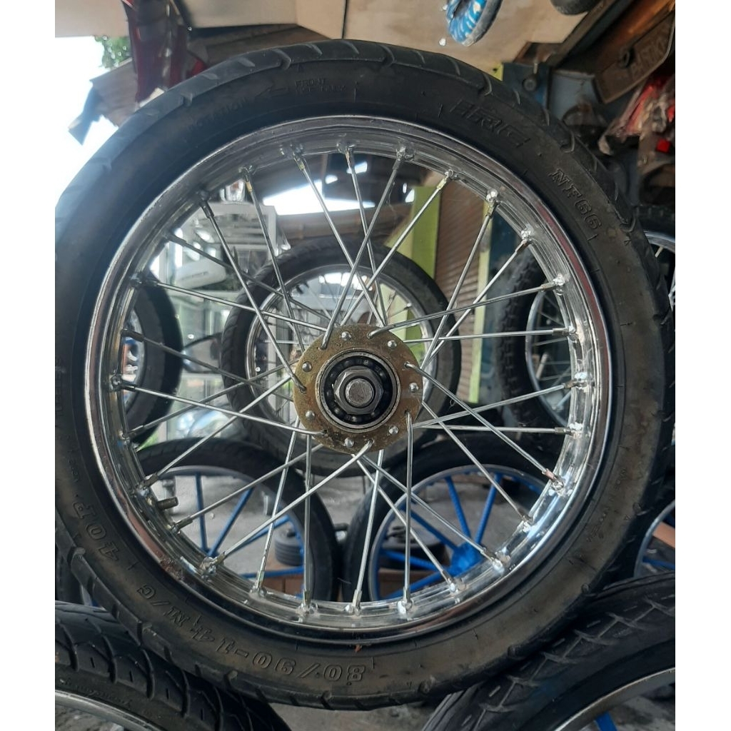 Roda Gerobak Ruji Ring 14