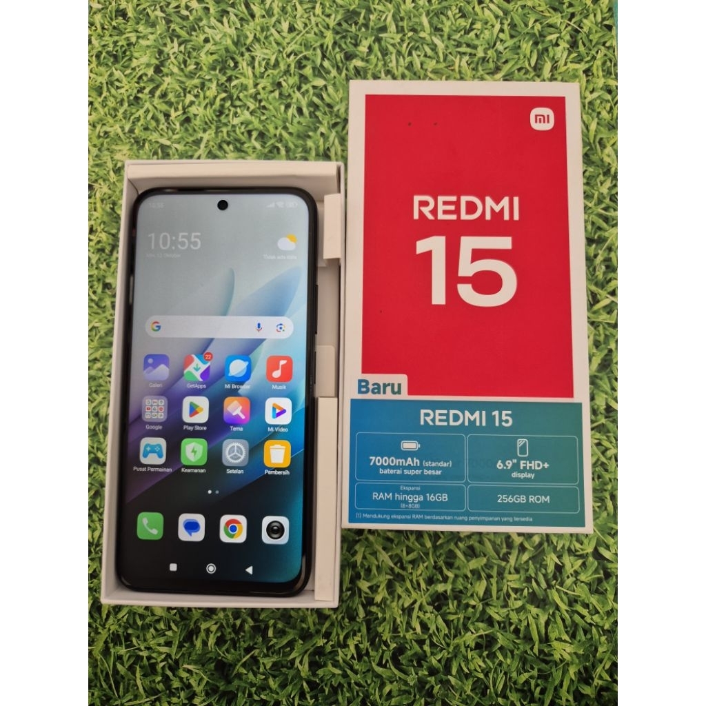 redmi 15 4G 8/256 second fullset