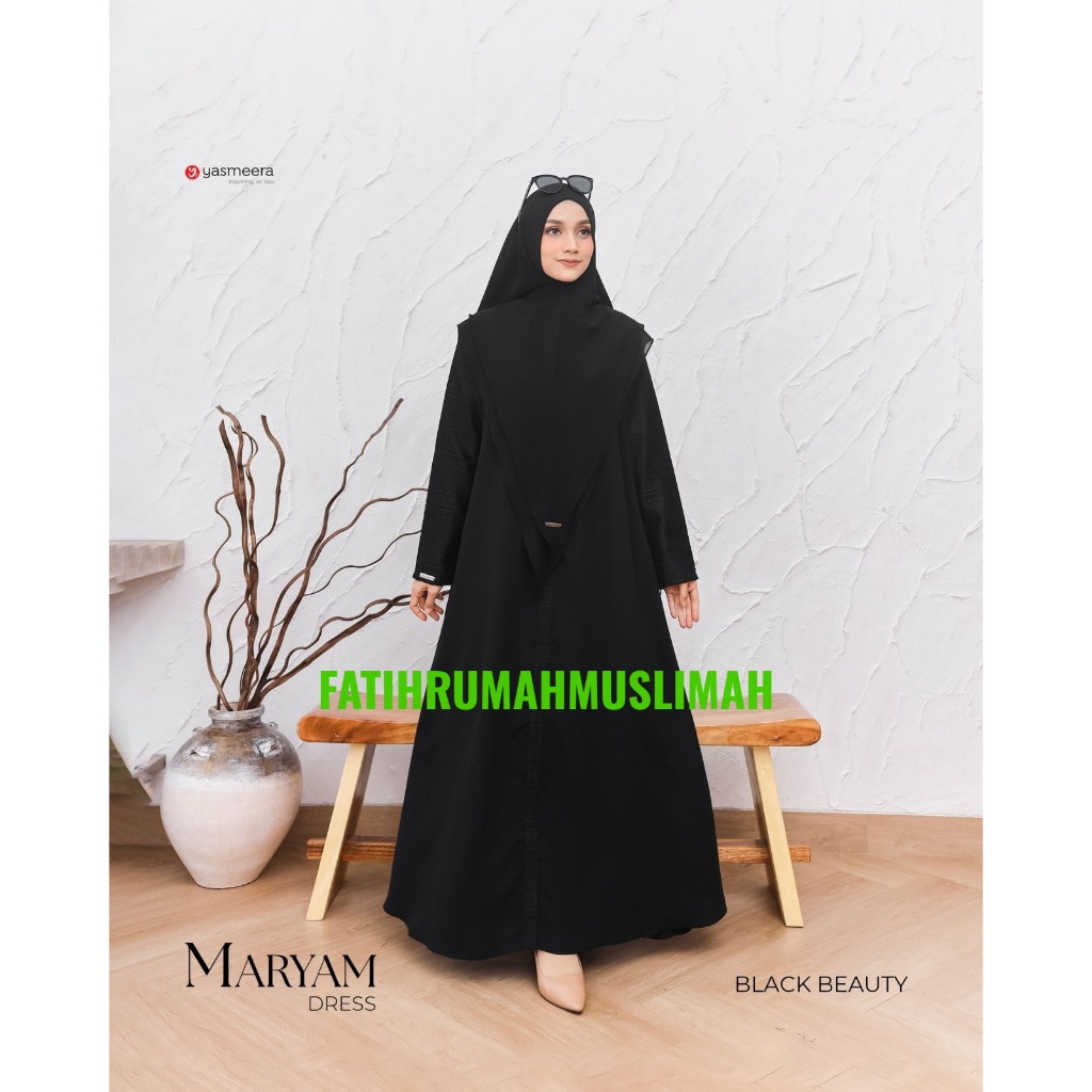 GAMIS DEWASA / GAMIS YASMEERA / GAMIS WANITA / GAMIS MARYAM / GAMIS HITAM / YASMEERA