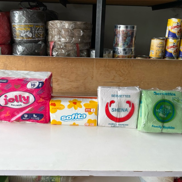 Tissue Jolly Toilet / Tissue Makan / Facial Tissue