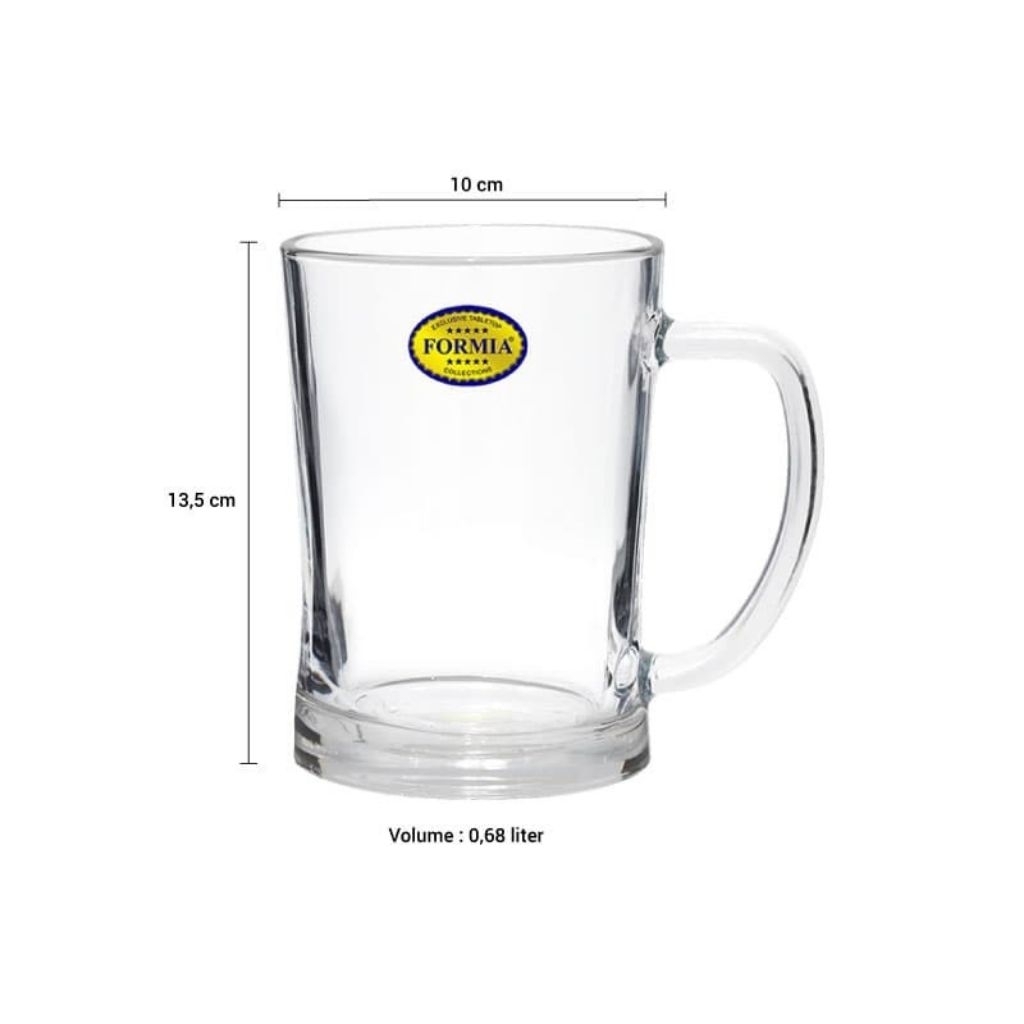 FORMIA GELAS MUG ARGOS 680ml / 65 CL / 23 OZ MUG JUMBO GEDE BANGET MURAH