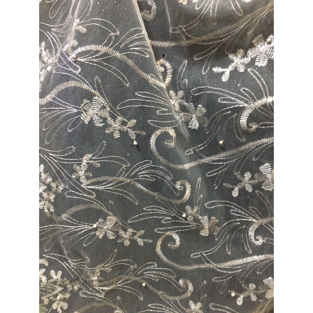 Bahan Kain Tile/Tile bordir/Tile bordir mutiara