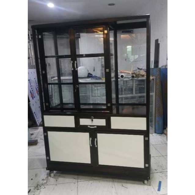 Gerobak Aluminium/ Gerobak jualan/ Gerobak dagang aluminium/ Only Jabodetabek