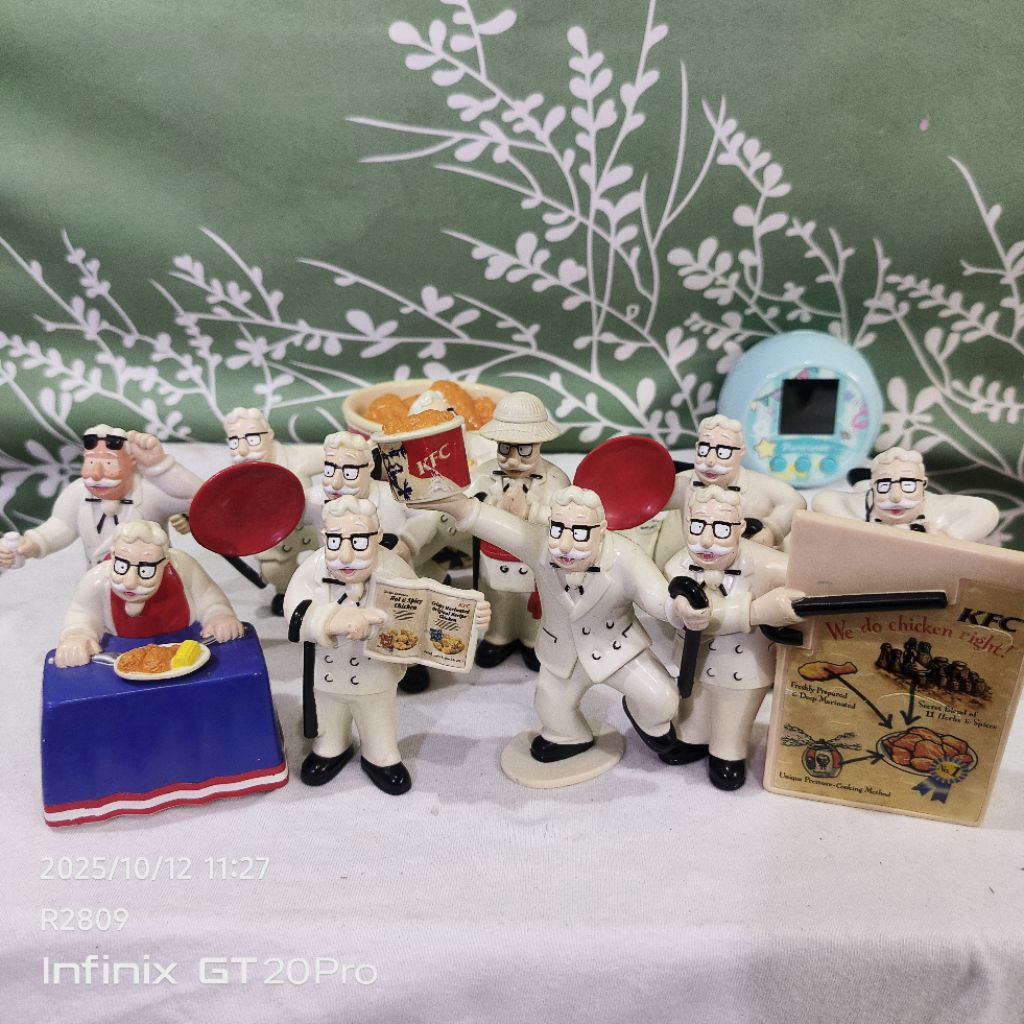 Figure KFC Kentucky Fried Chicken Colonel Sanders