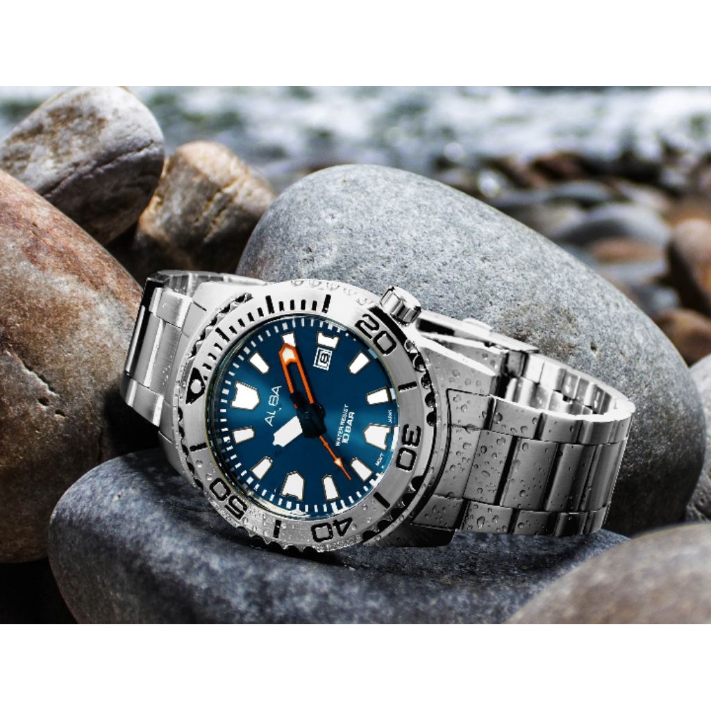 Alba AG8M07#AG8M07#AG8M07X1#jam tangan pria Alba ag8m07#man watch Alba Ag8m07X1#Alba ag8m07X1