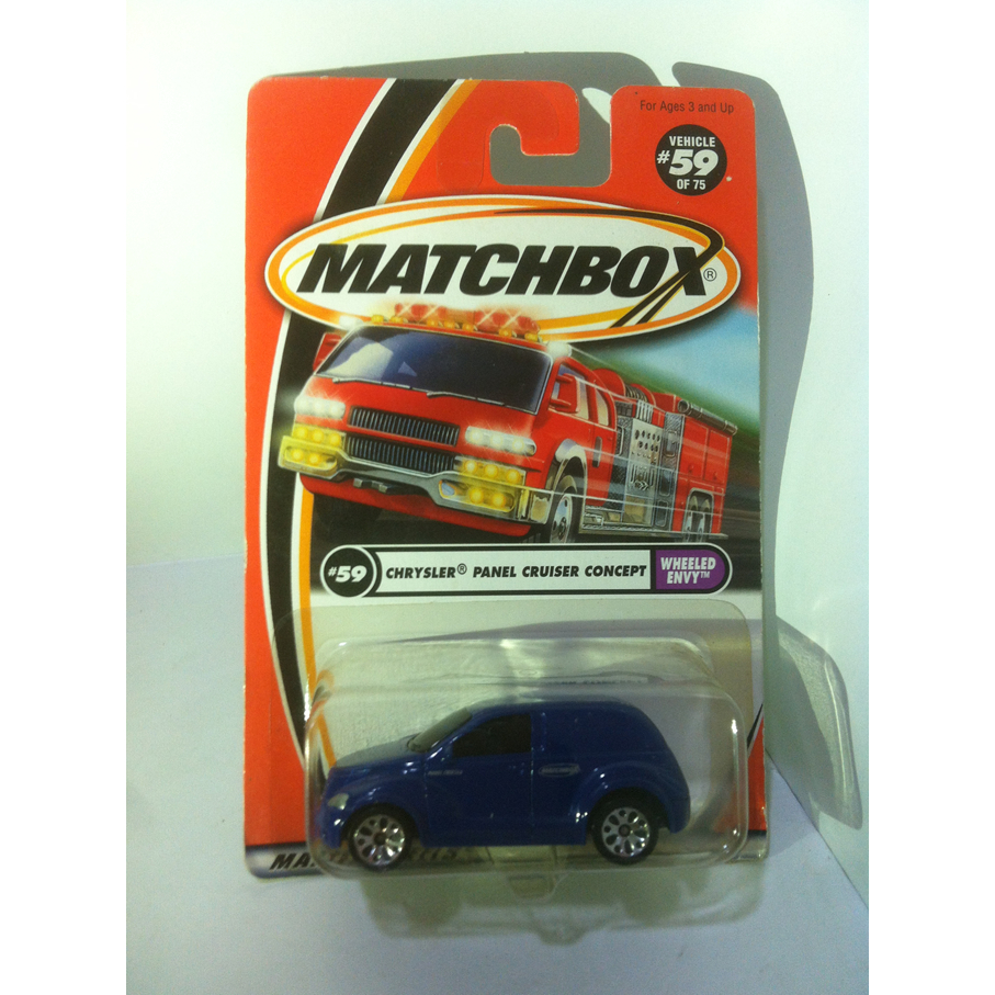 Matchbox. 2001 Wheeled Envy - 59. Chrysler Panel Cruiser Concept by MATTEL