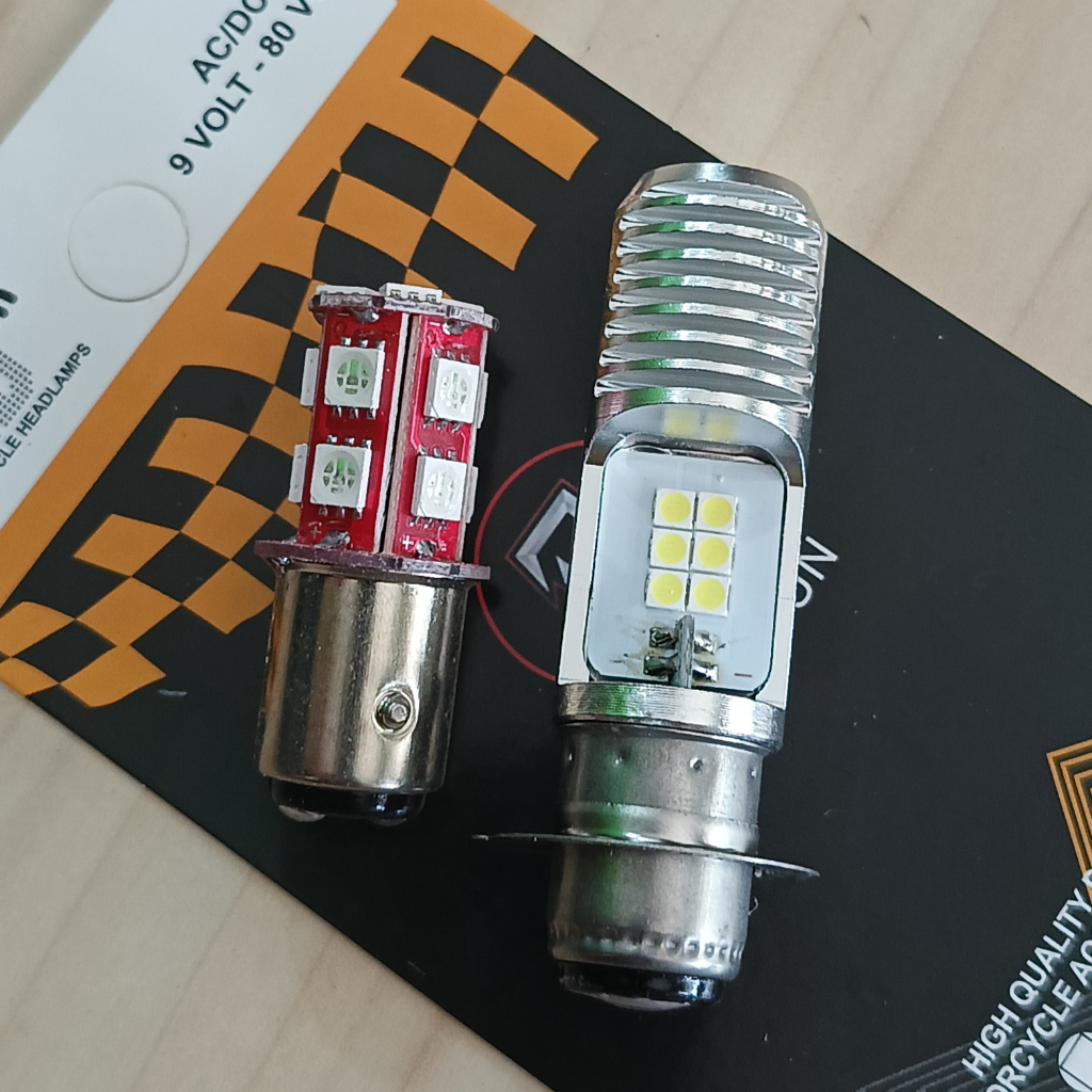 BOHLAM DEPAN LED LAMPU DEPAN LED PUTIH MOTOR BEAT FI POP BEAT STREET MIO J M3 MIO SPORTY PLUS LAMPU 