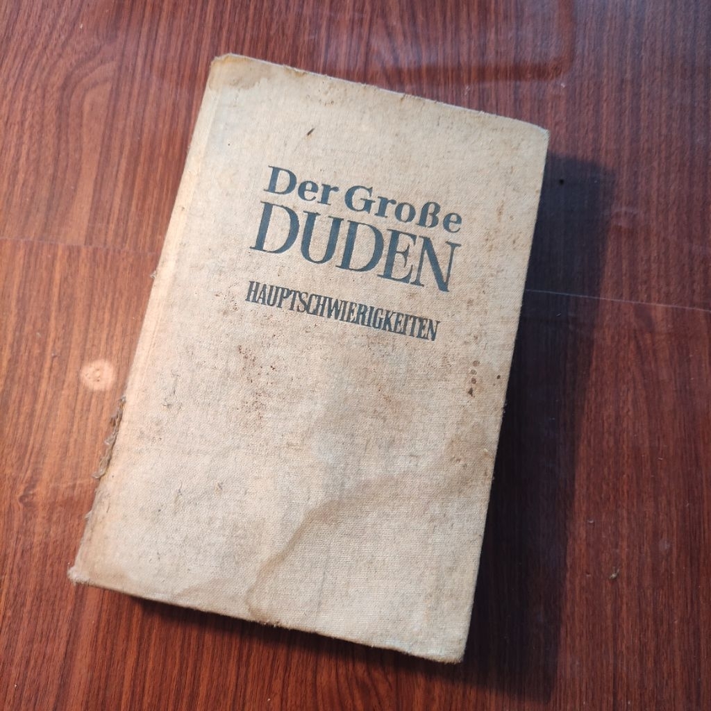 Buku Import Belajar Bahasa Herman Der Grobe Duden