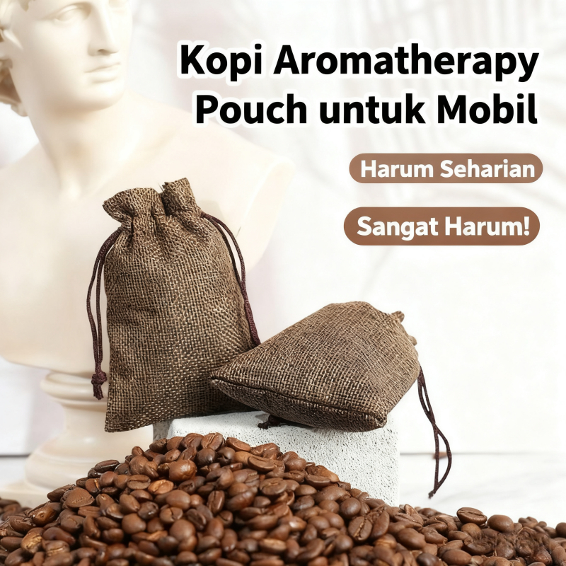 Bantal Wangi Biji Kopi, Aromaterapi, Kantong Wangi, Bantal Wangi untuk Mobil, Rasa Kopi, untuk Mengh