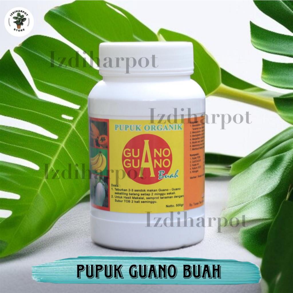 PUPUK ORGANIK GUANO GUANO BUAH 500 GRAM KEMASAN PABRIK - GUANO BUAH