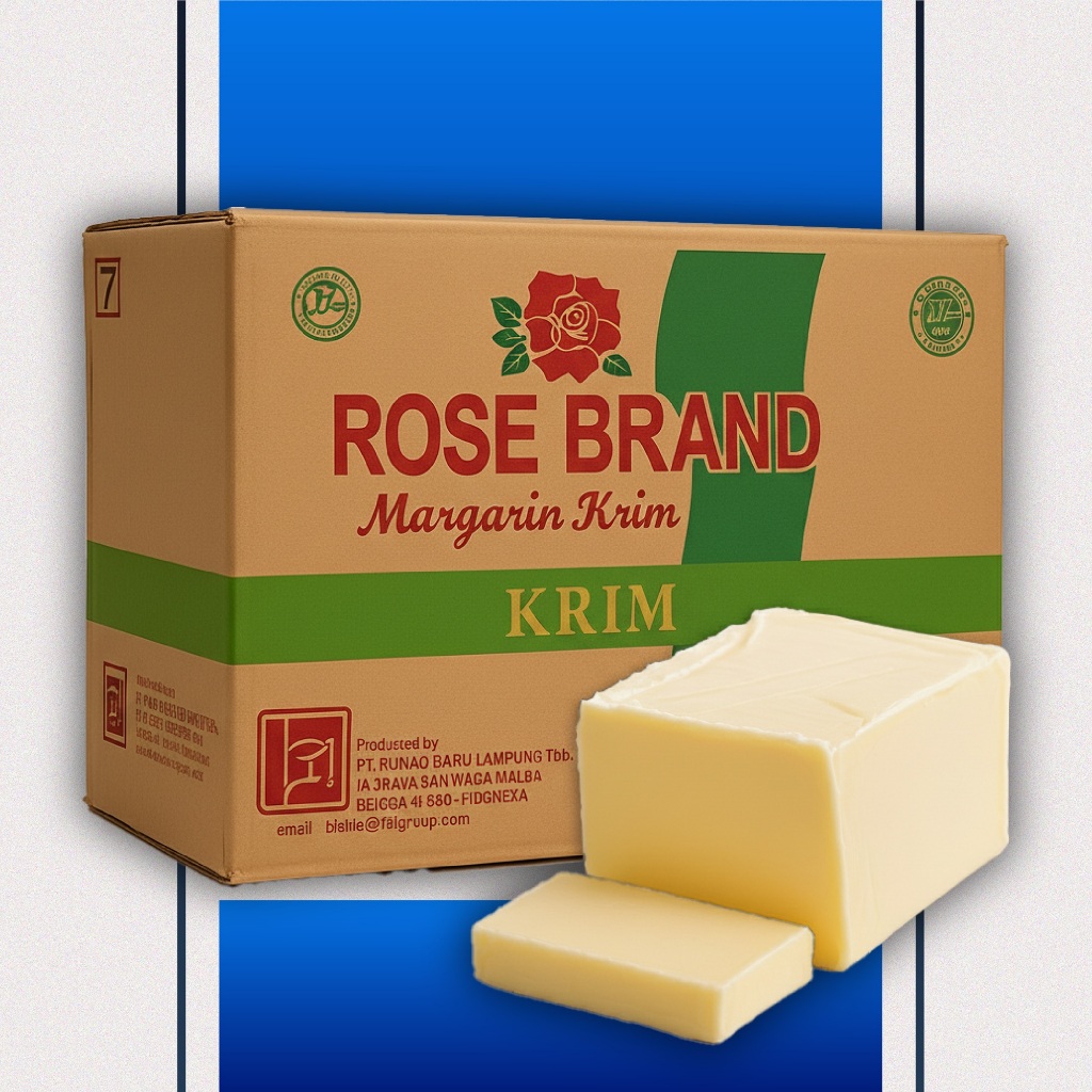 Margarin Krim Rose Brand 15KG by Rose Brand Official Store