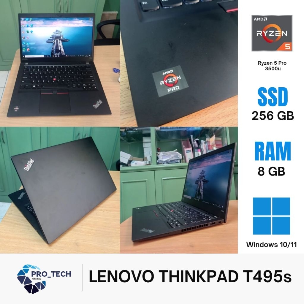 Lenovo Thinkpad T495s BEKAS BERKUALITAS GARANSI