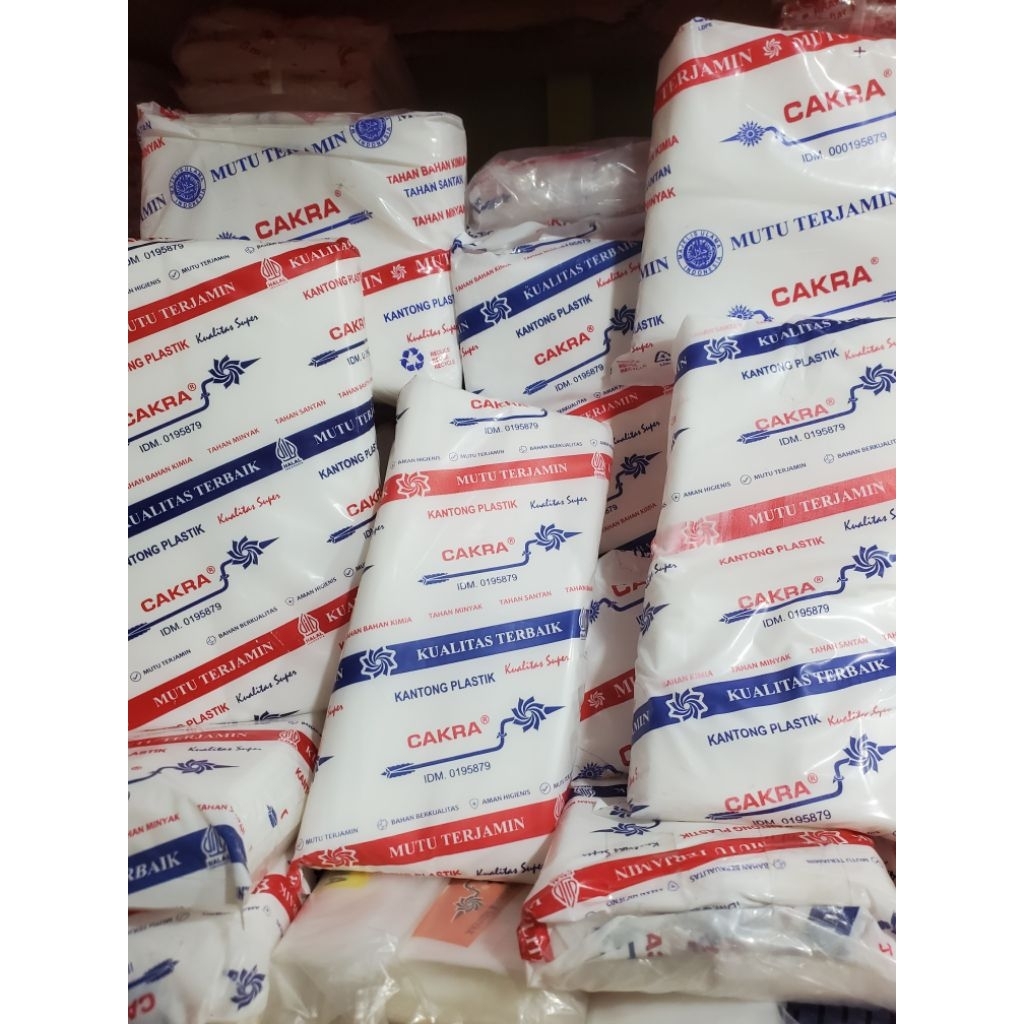 Plastik Es Merek CAKRA Plastik Es Lilin Es Mambo (6×15) (5x15) (4.5x20) (7x20)