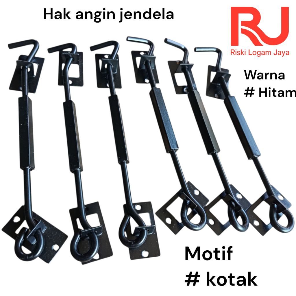 Hak angin jendela Penahan jendela cengkal jendela rumah pengait jendela rumah minimalis panjang 20cm