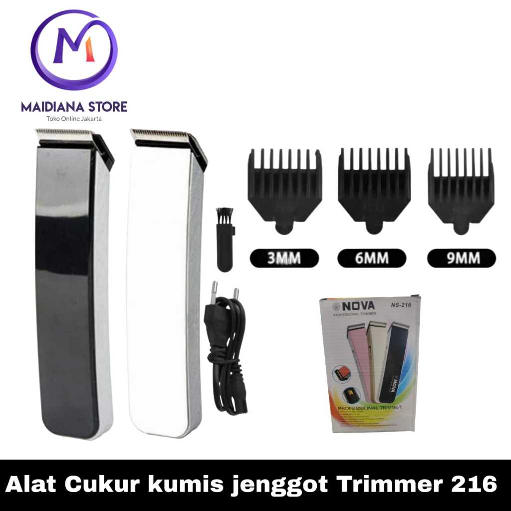Alat Cukur Rambut Kumis Jenggot Nova 216 / Hair Clipper Nova 216 Murah