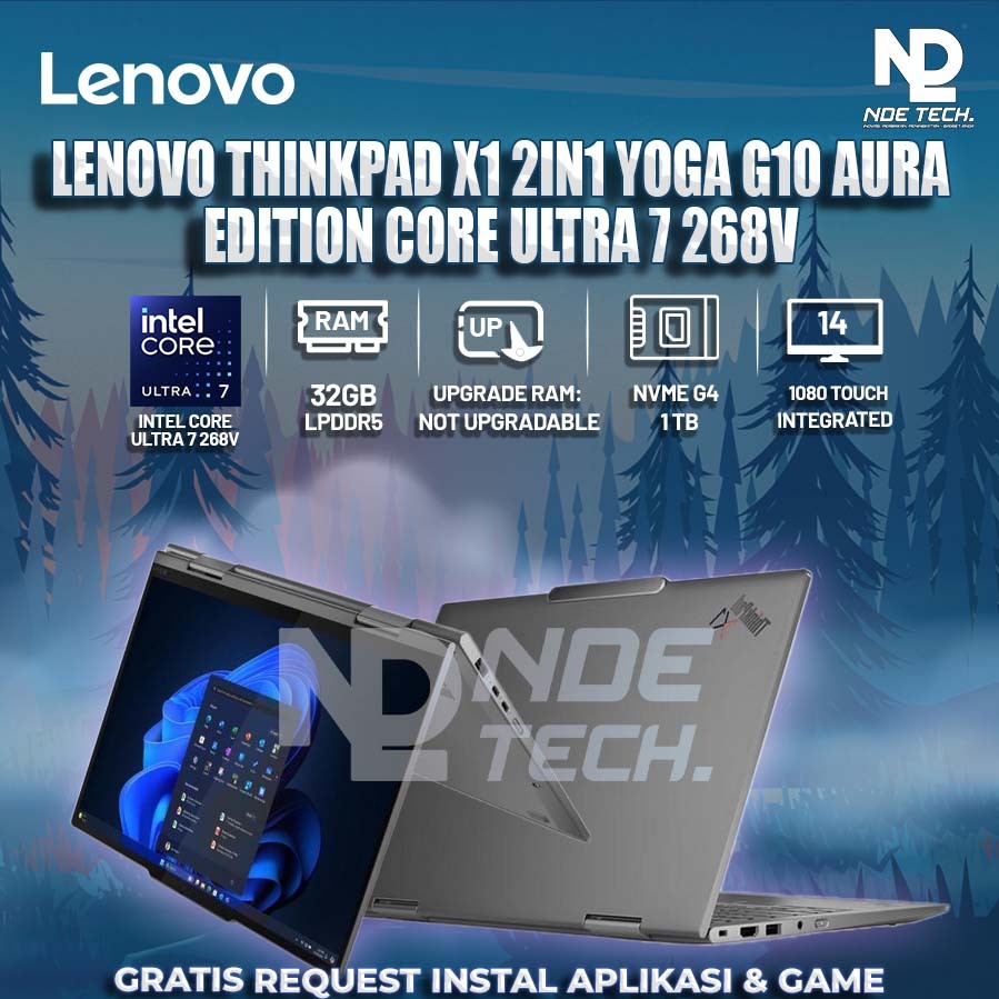 LENOVO Thinkpad X1 2in1 Yoga G10 Aura Edition Core Ultra 7 268V