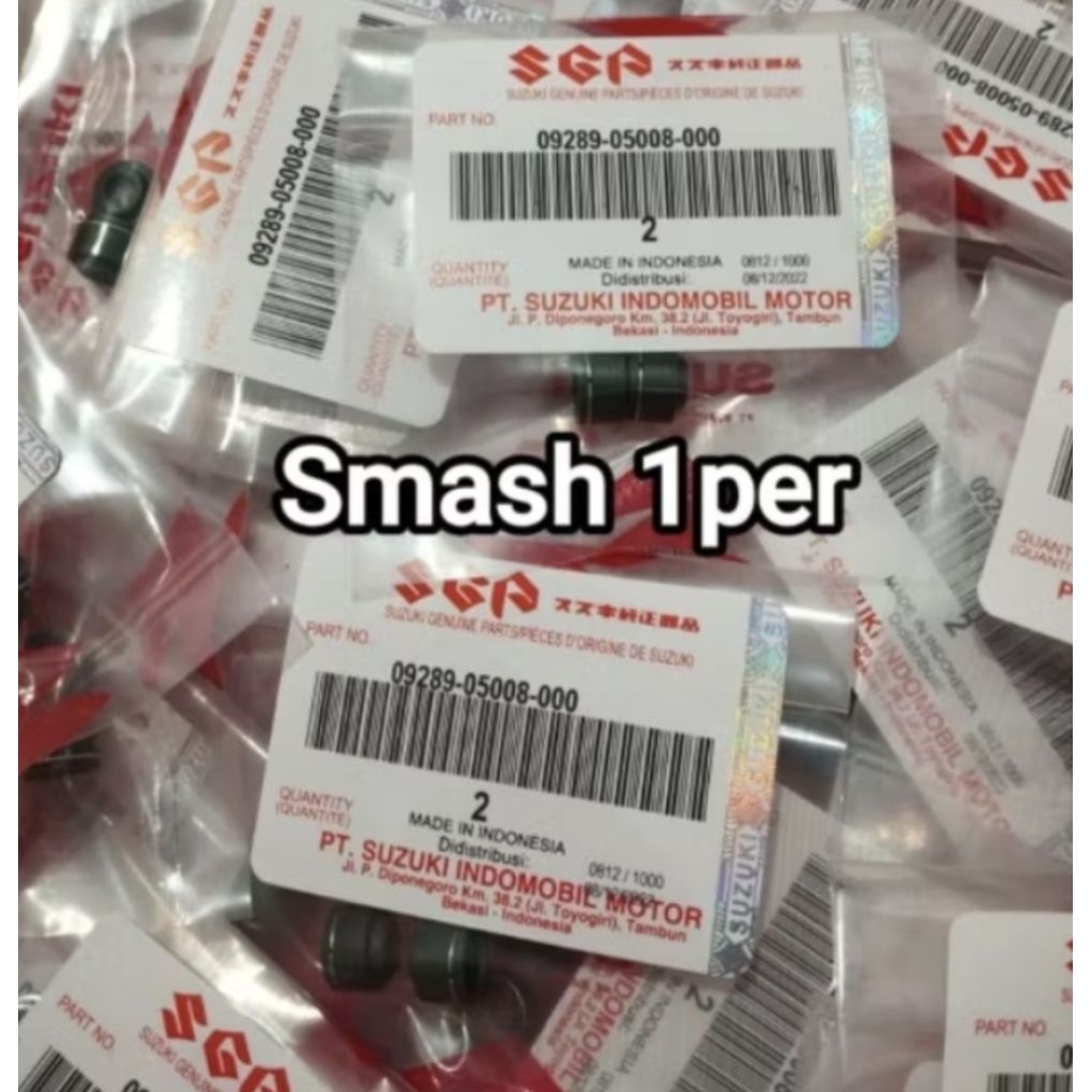 SEAL KLEP SUZUKI SMASH SHOGUN HAYATE SPIN 125 ORIGINAL  1 SET 2 PC 1 per