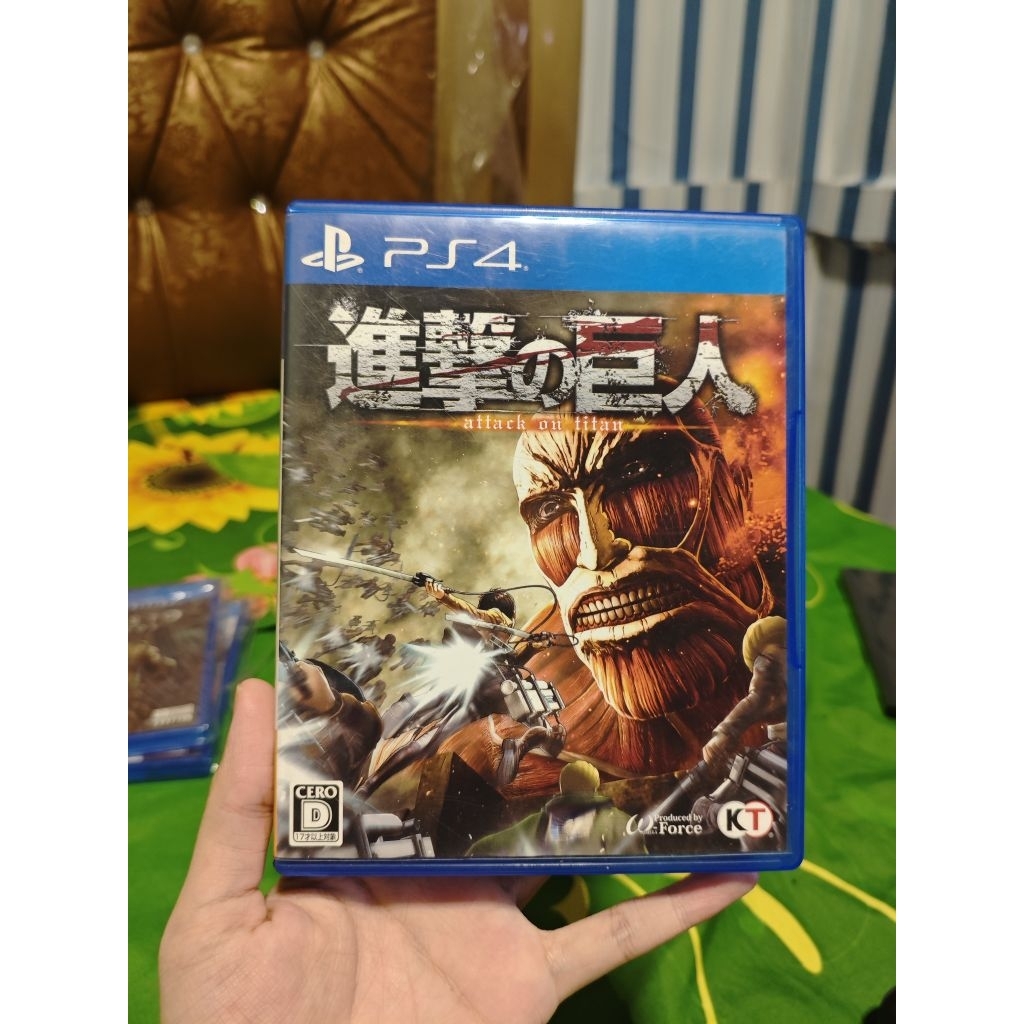 Attack on titan ps4 reg 2 (Rare item)