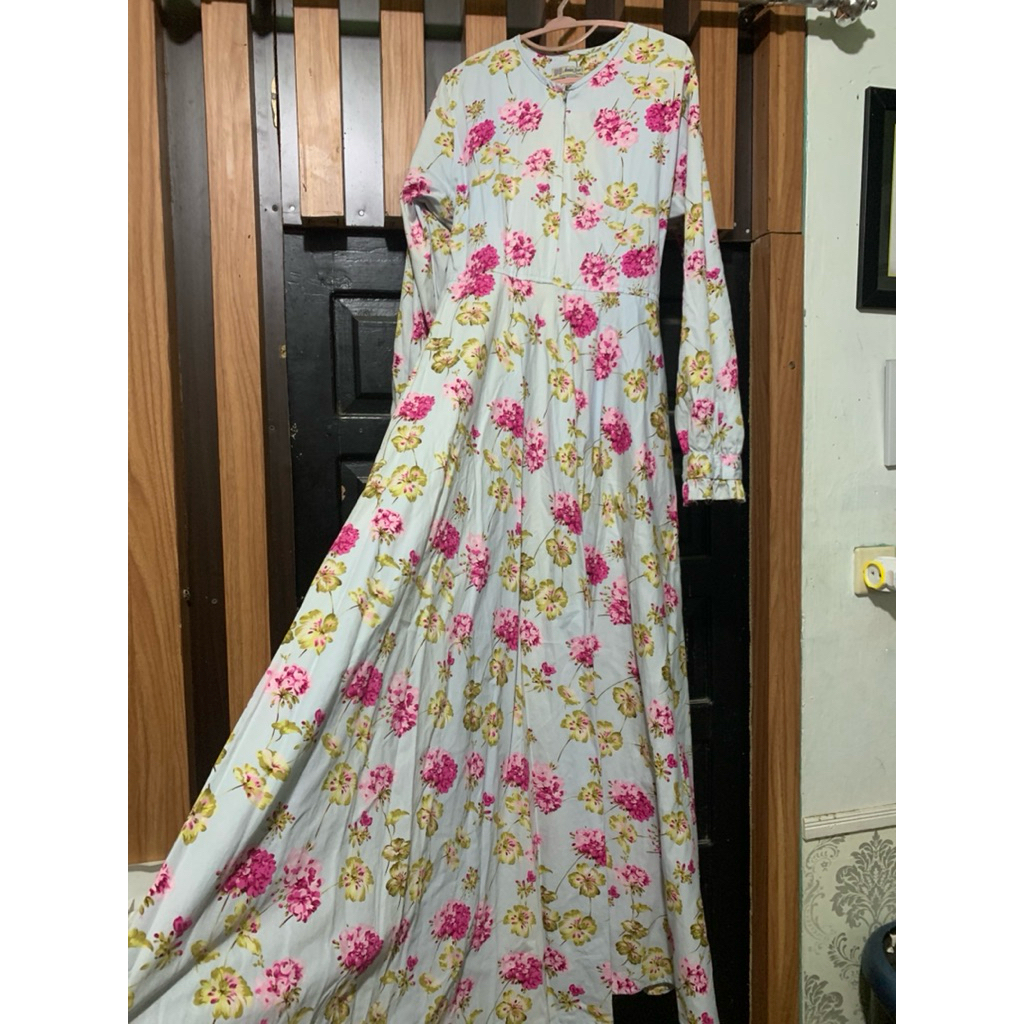 preloved gamis cantik merk annisa fashion