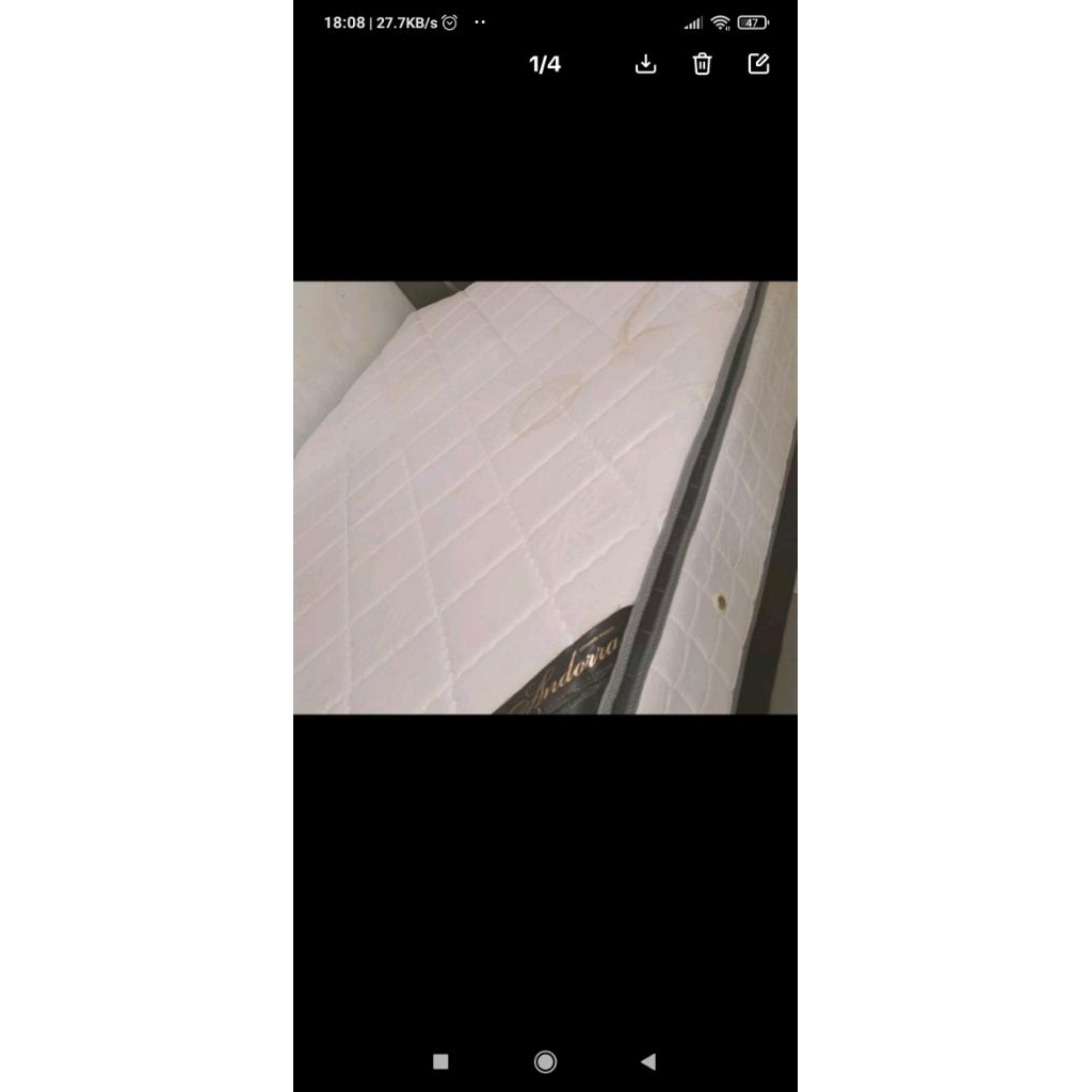 spring bed Kasur Andorra orthopedic support bekas