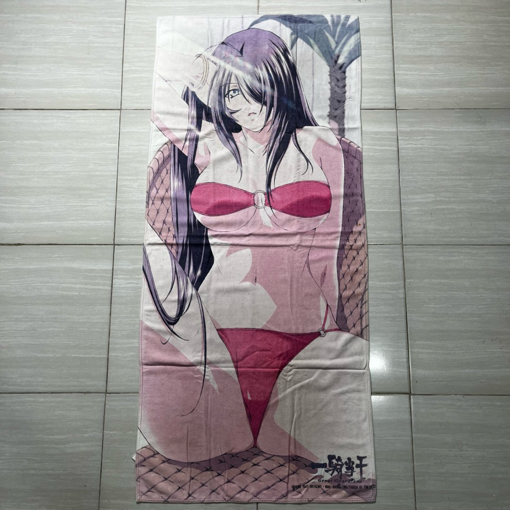 Handuk anime Tenugui (Karakter) A.Kan Ugumo Handuk Panjang Jumbo "Ikki Tousen Great Guardians" bekas