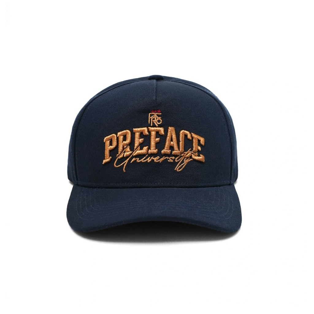 PREFACE UNIVERSITY CAP NAVY