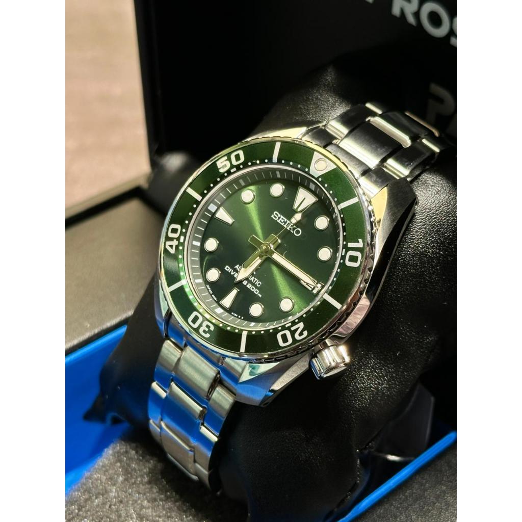 Jam Tangan Pria Seiko Prospex "Sumo" Green Dial SPB103J1