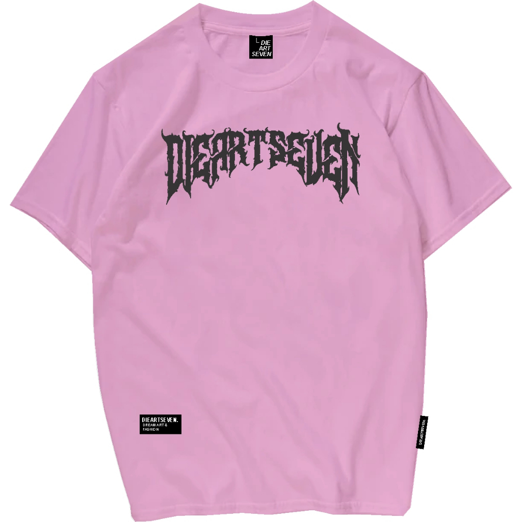 Kaos pria distro pakaian pria atasan kaos distro art fiona tshirt dusty pink