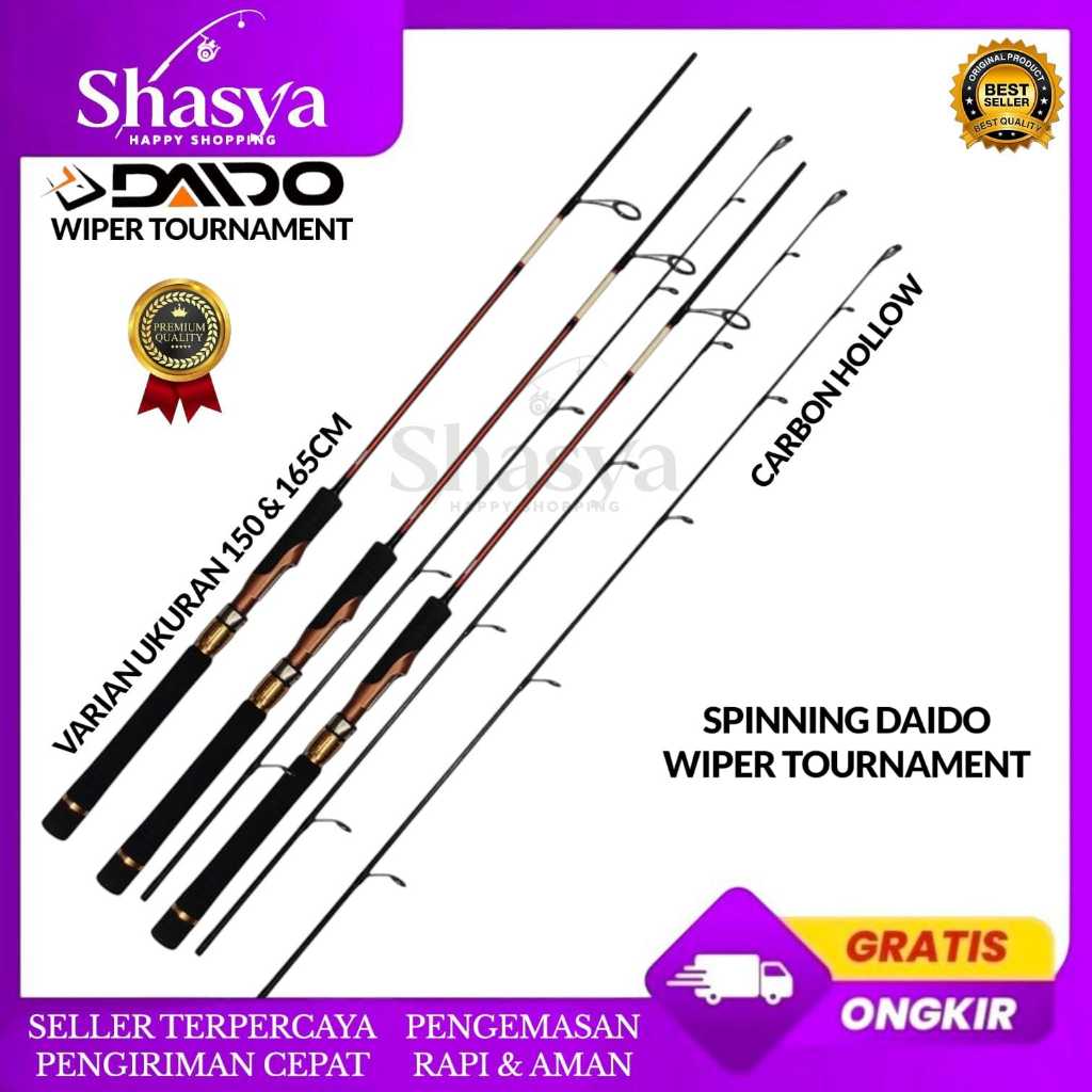Joran Daido Wiper Tournament 150 165Cm Carbon Hollow