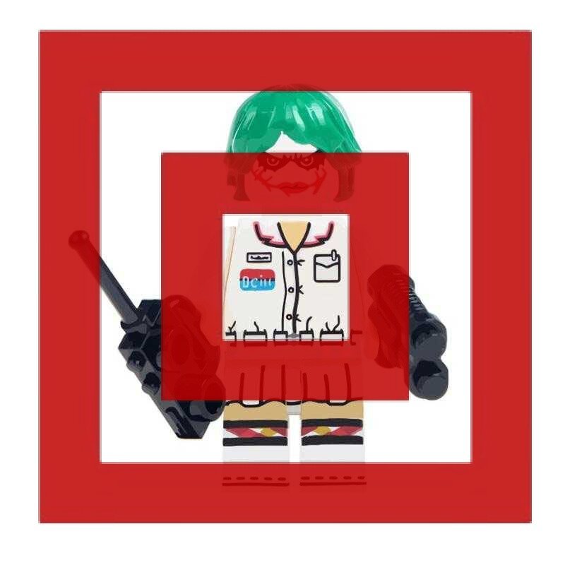 DC Batman Dark Knight Joker Nurse Heath Ledger Action Figure Mini