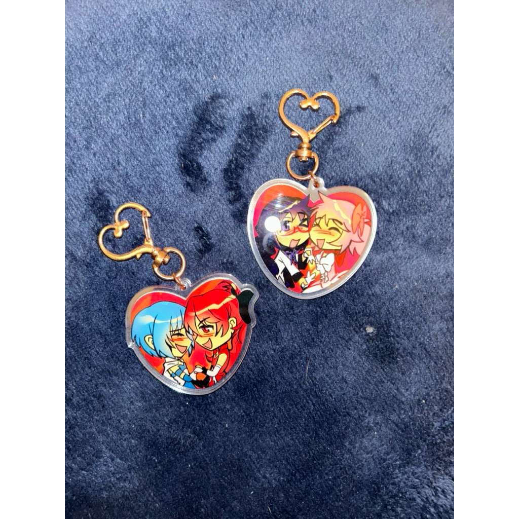Madoka Magica Valentine Keychain