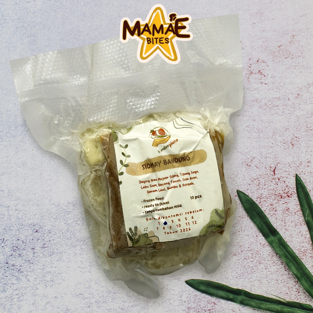 Kinder Plate - Siomay Bandung | Frozen Food untuk Anak & Dewasa (No MSG No Pengawet)