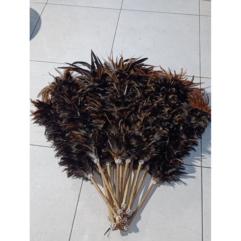 Kemoceng/Sulak Bulu Ayam Bagus Cantik Real Pict