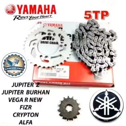 Gir Set Paket ORIGINAL YAMAHA (5TP) Jupiter Z /Crypton /Vega R /VEGA R New /Alfa /F1ZR