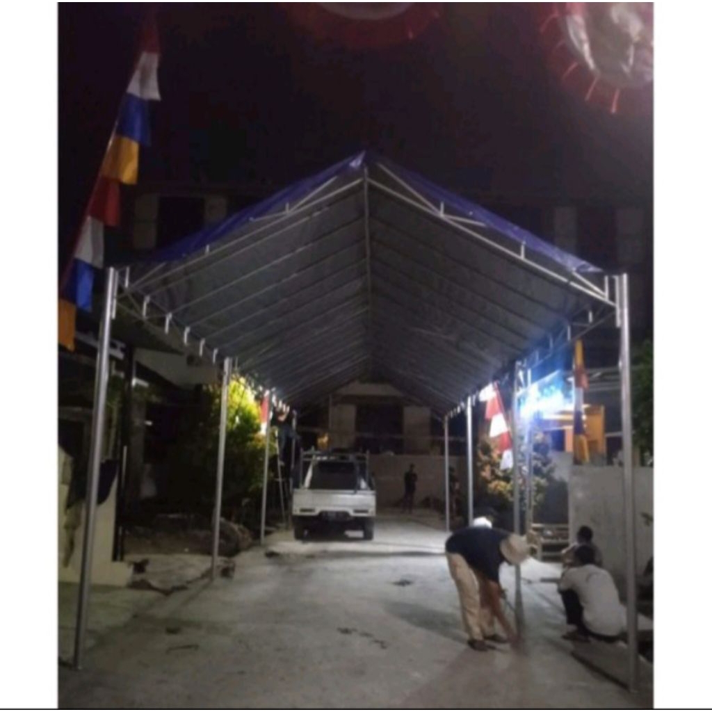 RANGKA TENDA MASYARAKAT/TENDA PESTA UK 4x8